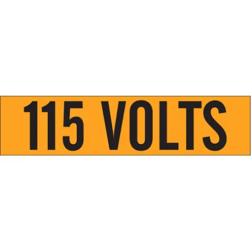 Conduit Voltage Markers