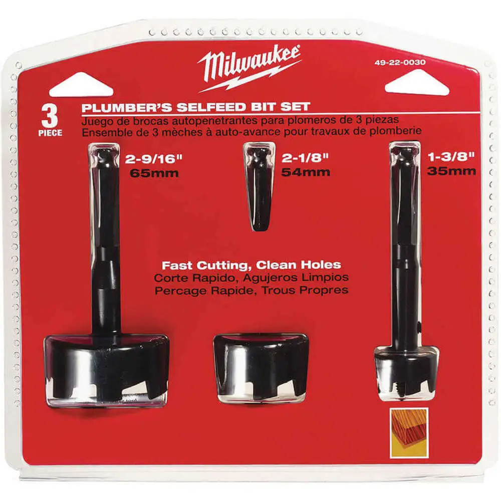 Drill Self-Feed Bit Sets