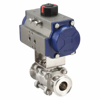 Pneumatic Actuated Ball Valves