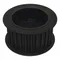 HTD Timing Belt Pulley, for HTD Belt, 55 mm Belt Wd, 40 Teeth, With Flanges