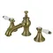 KC7063BPL Bel-Air 8 Inch Widespread Bathroom Faucet, Antique Brass