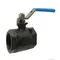 Ball Valve, With Locking Handle, Grounded Stem, Reduced Port, 2 Piece, Bronze