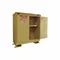 Flammable Safety Cans Storage Cabinet, Outdoor, Self-Close/Latch, Safe-T-Door, 30 Gallon