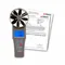 Anemometer, 1 fpm Air Velocity Resolution, CFM, Rotating Vane, Air Flow/Air Velocity/Temp