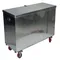 Aluminium Portable Tool Box with Caster, 25-7/8 x 37-1/4 x 32-11/16 Inch, 2500 lb Capacity, Silver