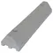 Recycled Plastic Parking Block, 24 x 6 x 3-1/4 Inch, Gray