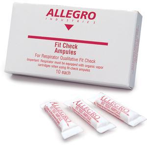 ALLEGRO 0201 Respirator Fit-Check Ampoules, Banana Oil (Pack of 10) | AG8EVL
