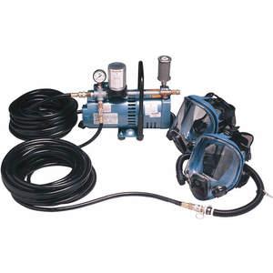 ALLEGRO 9210-02 Full Mask Low Pressure System, Two Workers Served, One Size | AA4PPG 12X254