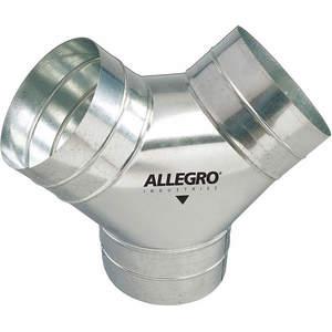 ALLEGRO 9500-Y Duct - Duct Connector 8 Inch Width Silver | AG2XKF 32MZ64