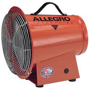 ALLEGRO 9513 Compact Axial Blower, Electric, 1/3 hp, 3A, Steel | AE9UPB 6MKN5