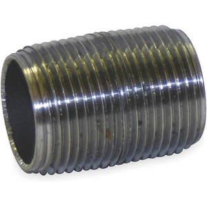 BECK 330041203 Pipe Nipple 2-1/2 Inch 2-1/2 Inch Length Steel | AA3WJP 11X179