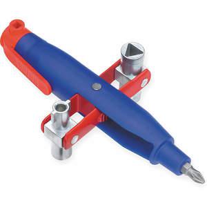 KNIPEX 00 11 07 Control Cabinet Key Pen-style 8 1/8 Inch Length | AC9TZK 3JXJ8