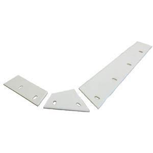 KUSHLAN PRODUCTS RSSB350-2 Side Scraper Replacement Blade For 350 Epoxy Mixer Pr | AF7NMY 22DA18