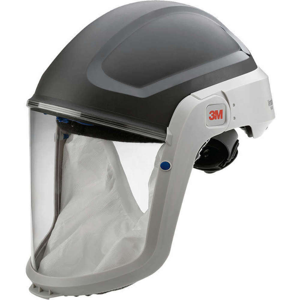3M M-305 Respiratory Hard Hat Assembly, With Standard Visor And Faceseal | AA3UXA 11W001