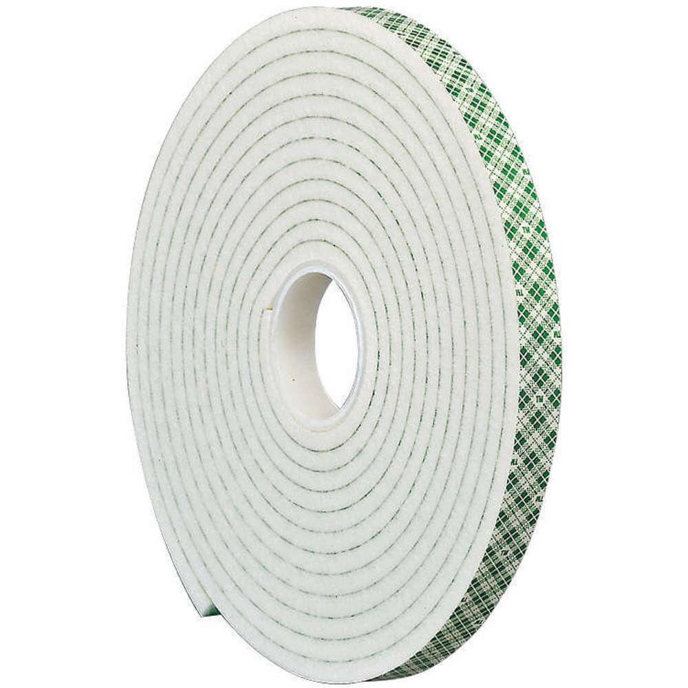 3M 4004 Double Coated Tape 1/4 Inch x 5 yard White | AA6VGT 15C134