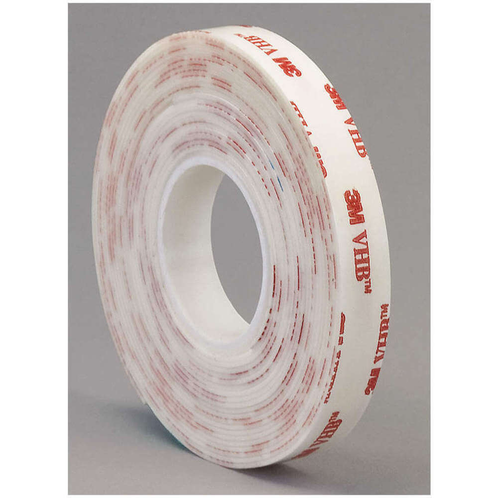 3M 4950 Double Sided Vhb Tape 2 Inch x 5 yd White | AA6VRJ 15C371