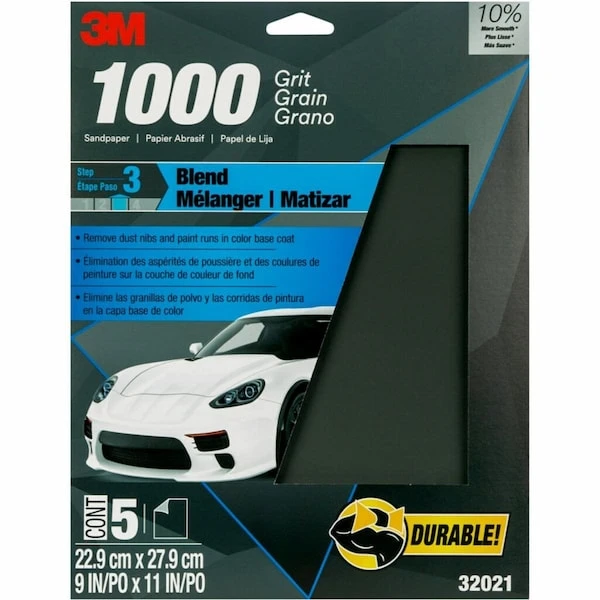 Wetordry Sndpr, 32021, 1000grit, 9 Inch Size, PK100