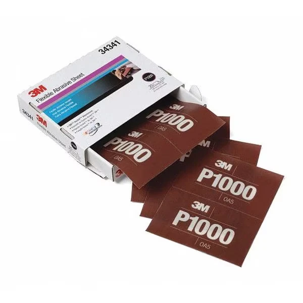 Flexible Abrasive Sheet, P1000 Grade, 5.5 Inch