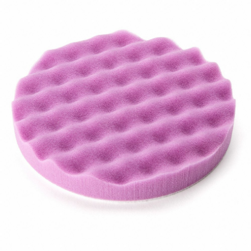 Polishing Pad, Pad, Hook-and-Loop, Foam, 8 Inch Outside Dia, Purple, 2000 RPM Max Speed