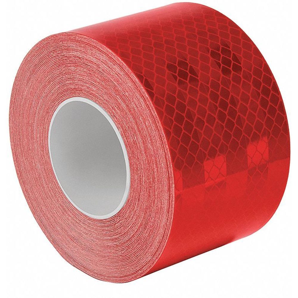 Reflective Tape, Polyester, 30 Feet L