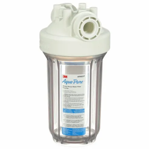 Filter Housing, 1 in, NPT, 20 GPM, 100 Psi Max Pressure, 14 1/8 Inch Overall Height