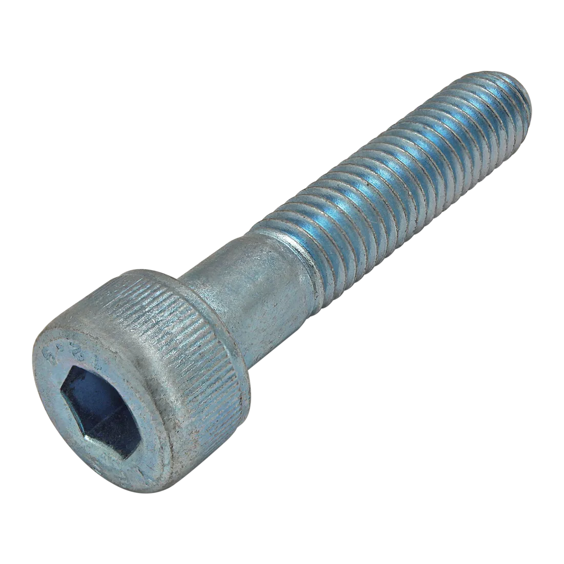 M8 x 40 mm SHCS Blue Zinc 