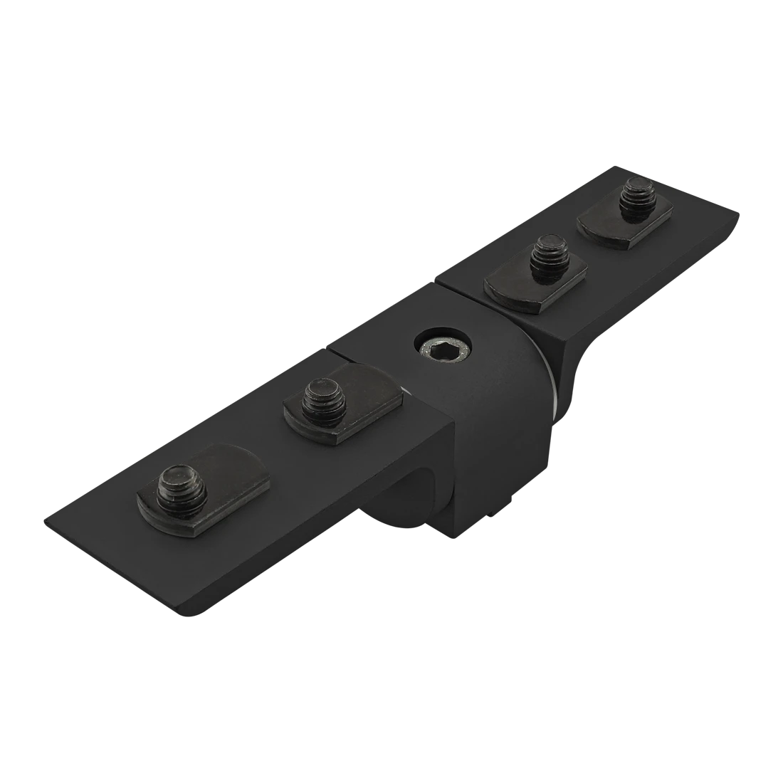 Black 15 S Right Angle 0 Degree Living Hinge, Corner Bracket