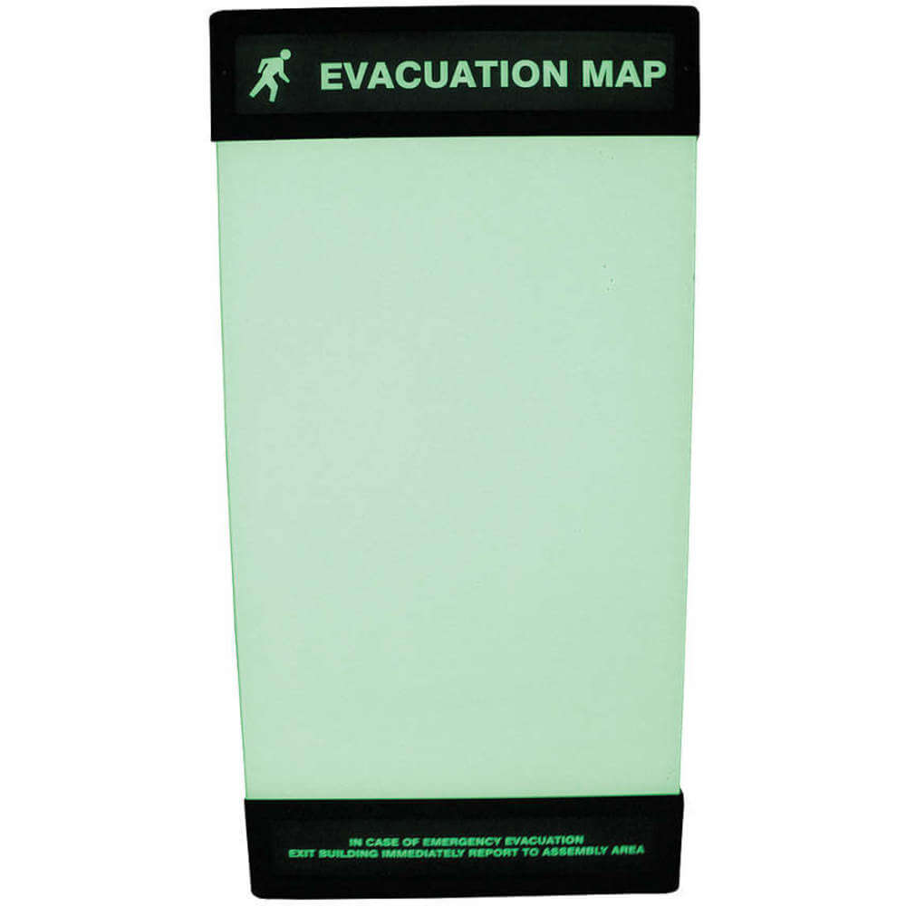 Evacuation Map Holder 17 Inch x 11 Inch