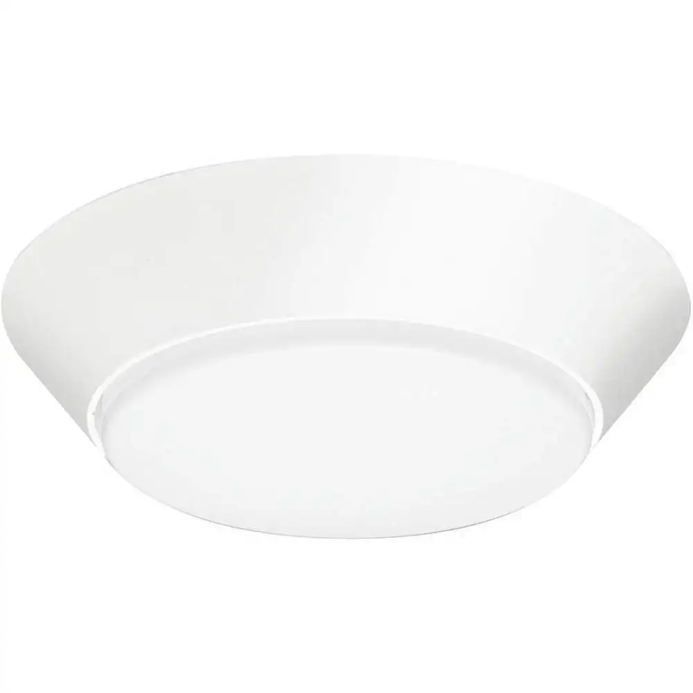 LED Flush Mount Round White Aluminium 3000K 9.3 Watt