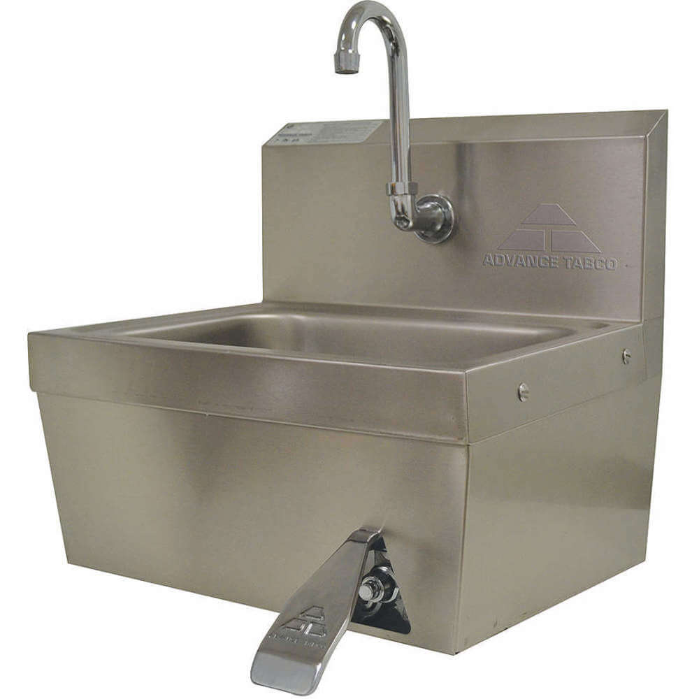ADVANCE TABCO 7-PS-30 Hand Sink Wall 21-1/4 Inch Length 17-1/4 Inch Width | AA3TBA 11U385