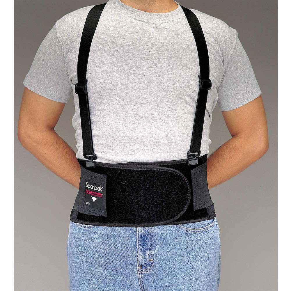ALLEGRO SAFETY 7190-03 Back Support, Breathable Suspender Large | AC9RYU 3JRP2