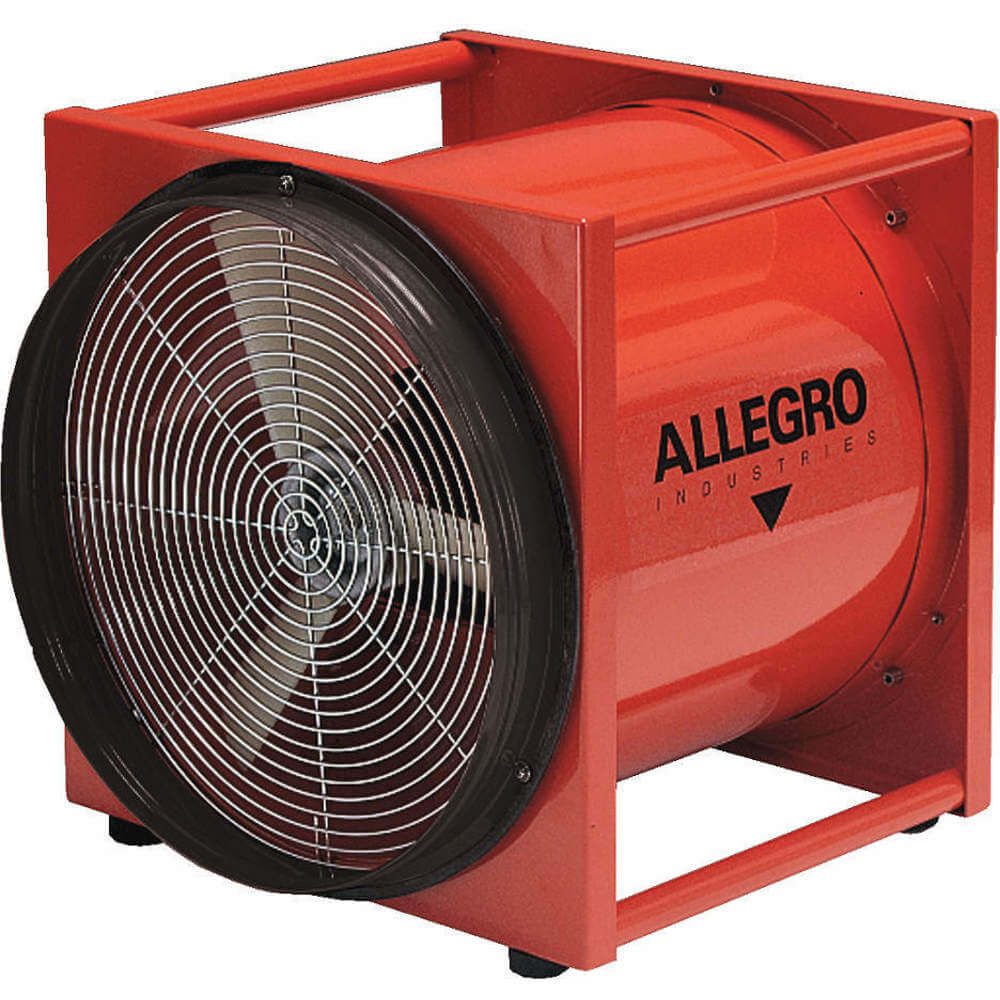 ALLEGRO SAFETY 9525-01 Confined Space Fan, Axial Explosion Proof, 1/2 HP | AE3YRB 5GVU9