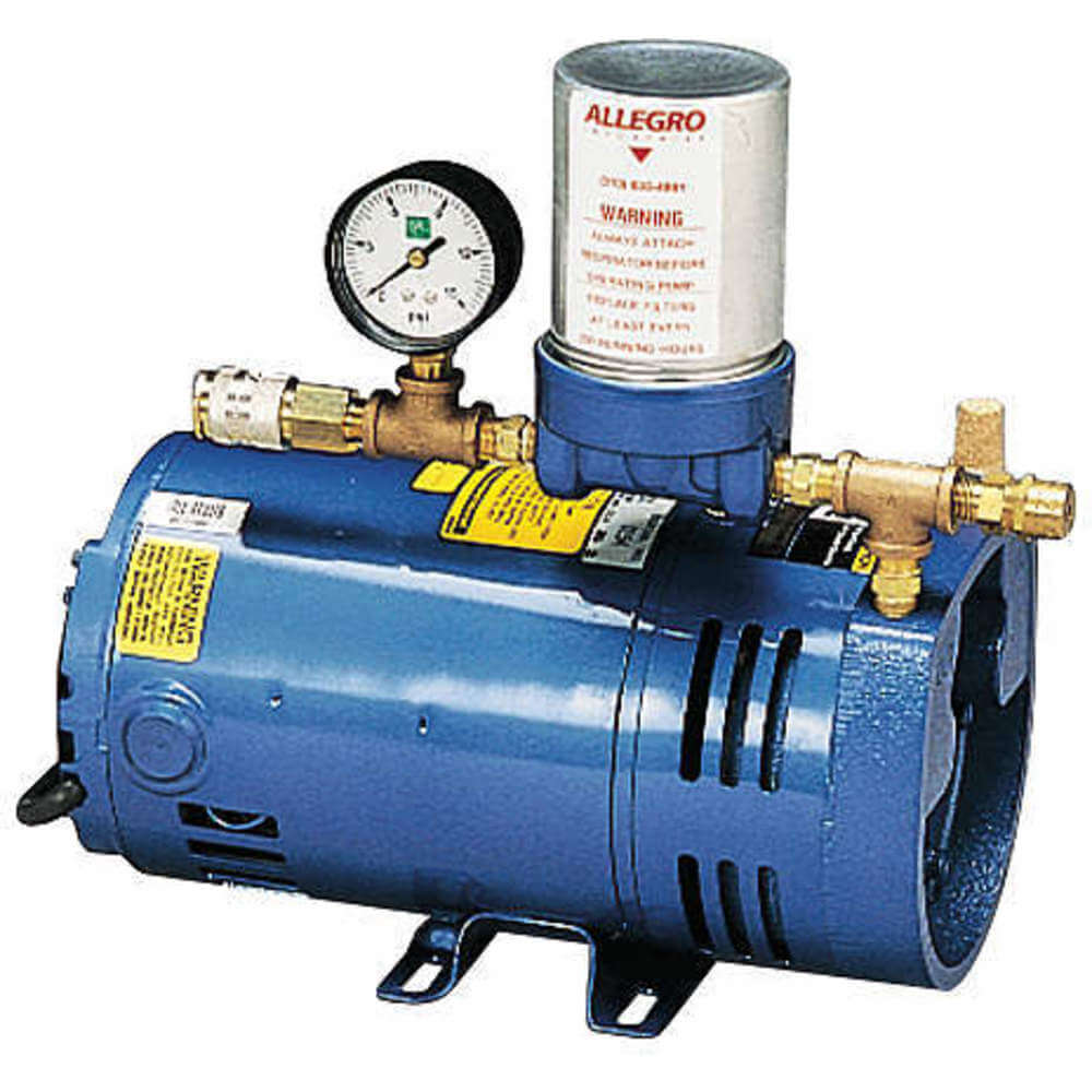 ALLEGRO SAFETY 9806 OBAC Ambient Air Pump, 0 To 10 PSI, 5.5A | AF4EXR 8UKR8