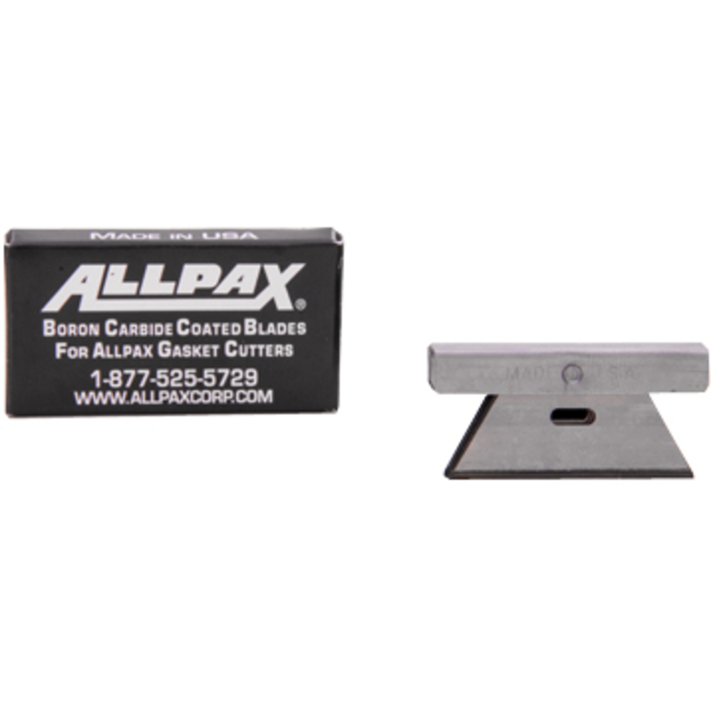 ALLPAX AX1610 Boron Carbide Coated Cutting Blades, 2 Inch Length x 1.1 Inch Width, 6 Pack | AG8XTW