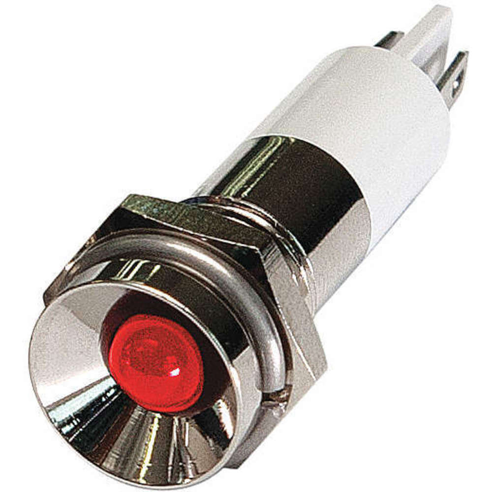 Protrude Indicator Light Red 24vdc
