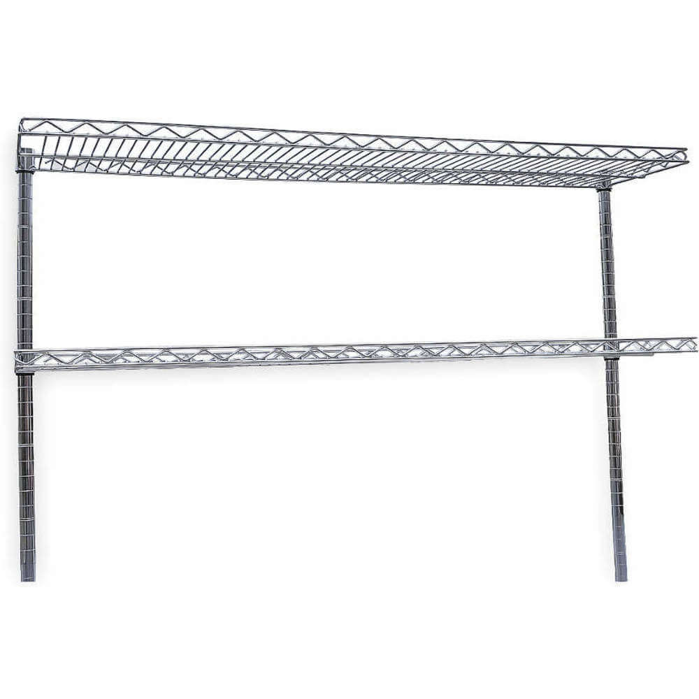 Cantilever Shelf W 48 Inch D 12 Inch Ss