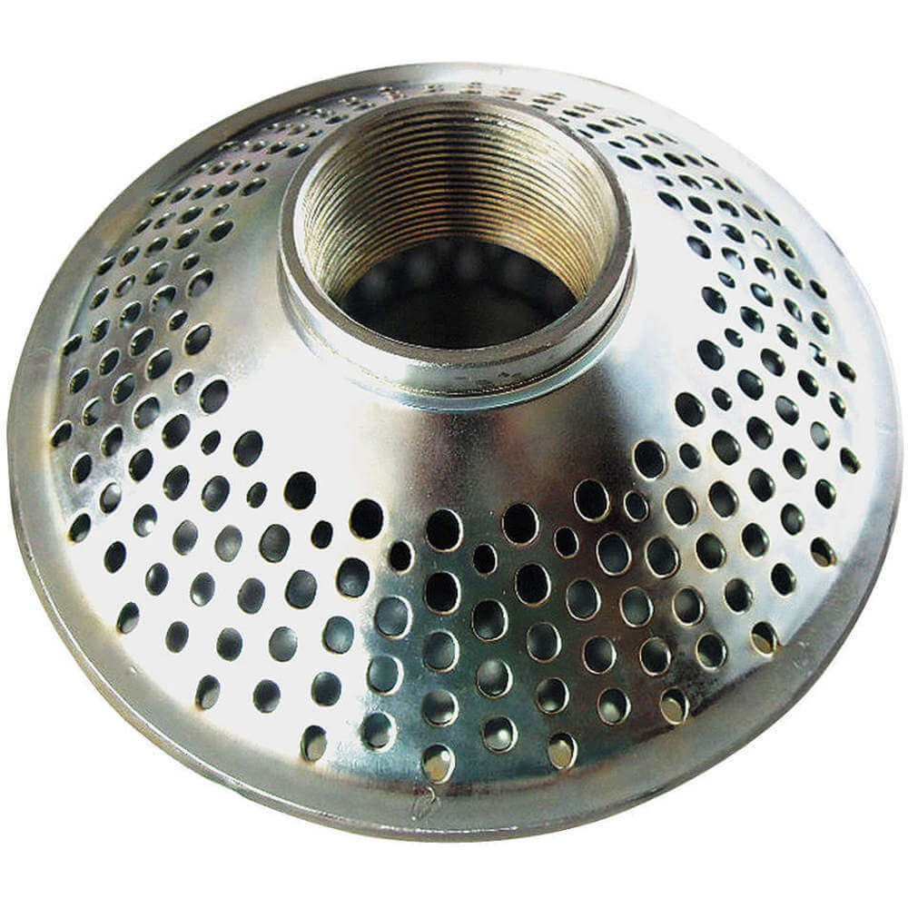 Suction Strainer 9.5 Diameter 2 Npsm Top Round Perforations