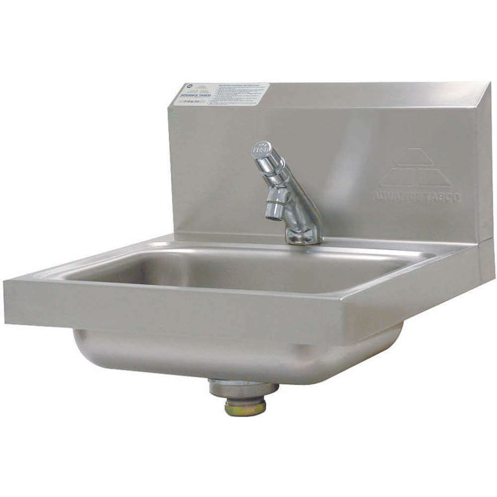 ADVANCE TABCO 7-PS-72 Haccp Sink Stainless Steel Wall 13 Inch Height | AD9QHB 4UDH3