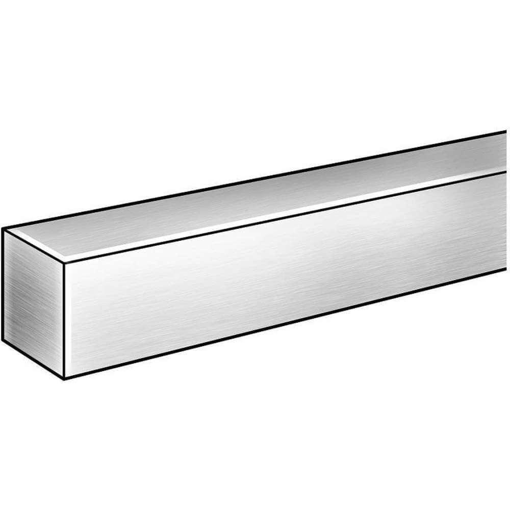 Blank Stock Square 316 Stainless Steel 2 x 2 Inch x 6 Feet Length