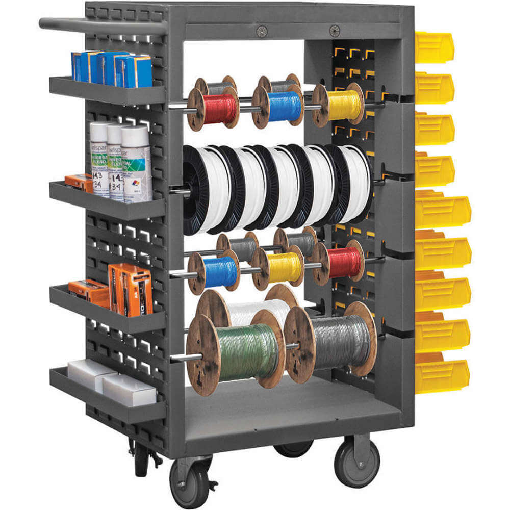 Durham Manufacturing MWSR8-LP-95 Spool Cart, 5LVF8