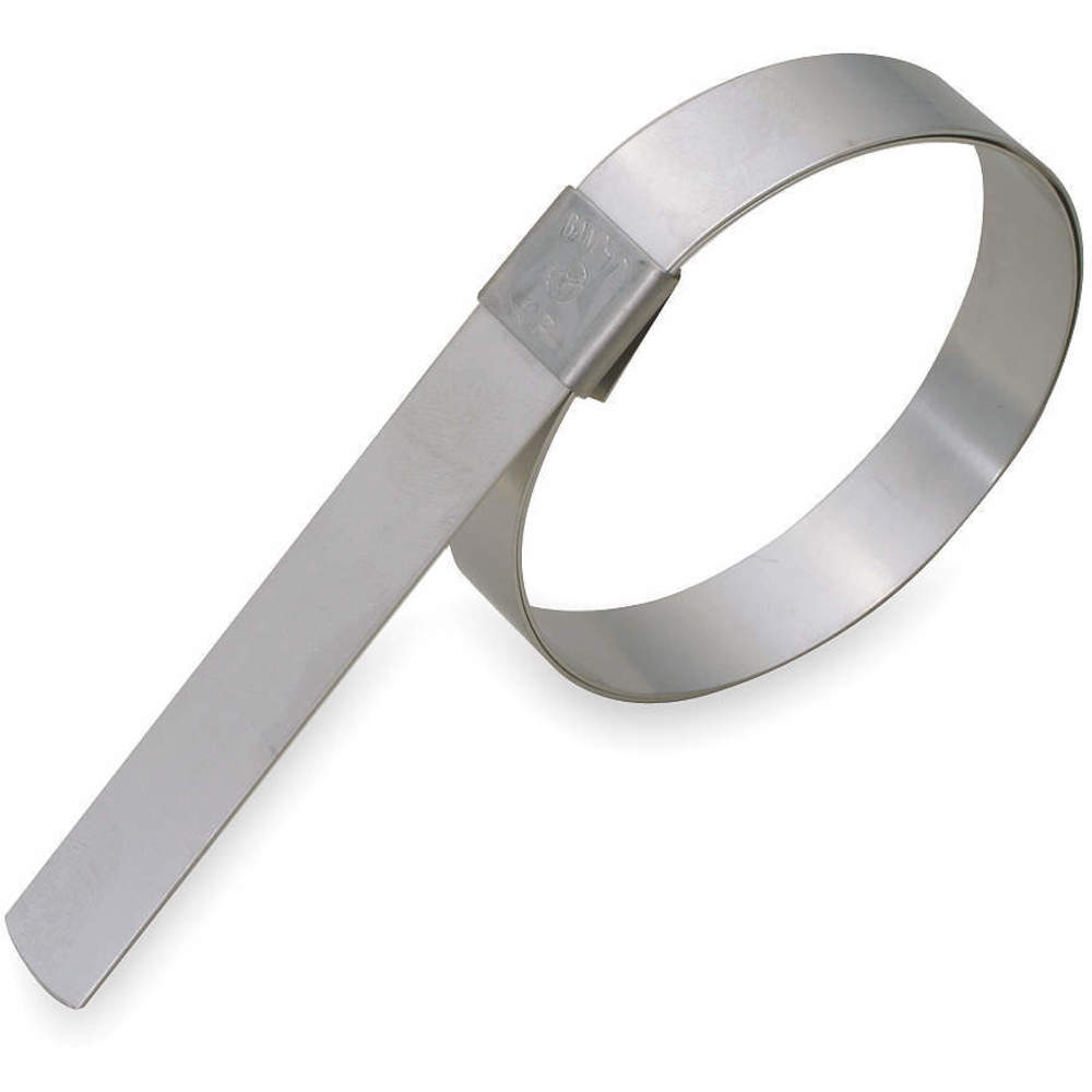 Band Clamp Stainless Steel Minimum Diameter 3/4 Inch - Pack Of 10