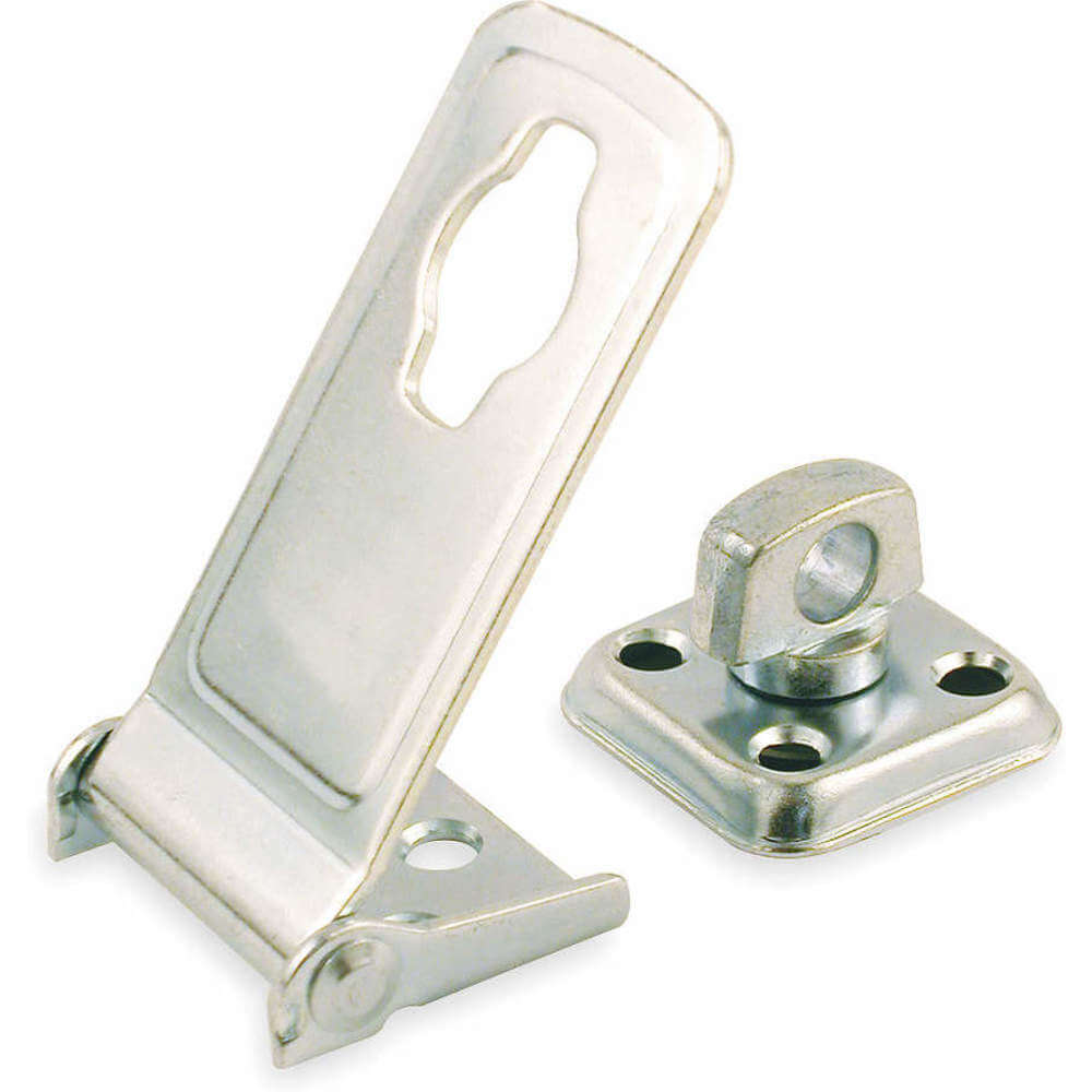 Latching Safety Hasp Steel 4-1/2 Inch Length