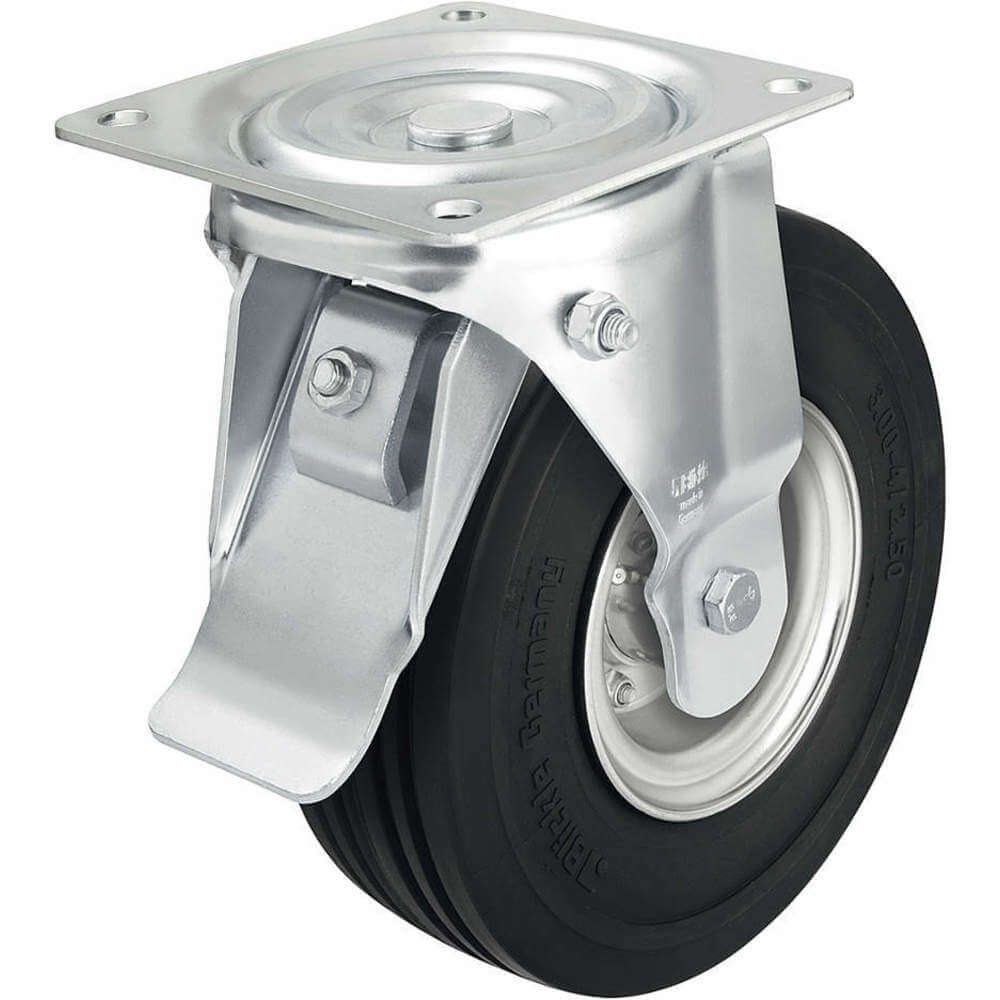 Swivel Plate Caster With Total-lock 1000 Lb