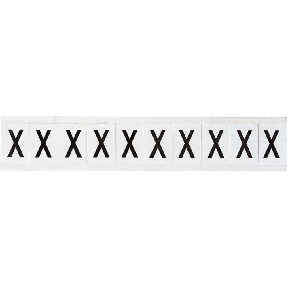 Letter Label Character x 1-1/2 Inch Height