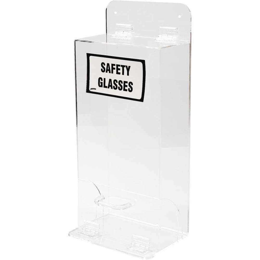 Protective Eyewear Disposable Stack Clear Acrylic Wall Mounting