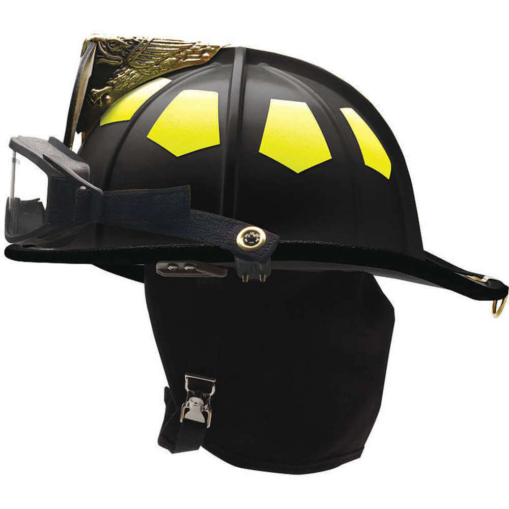 Fire Helmet Black Traditional