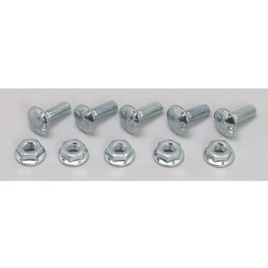 Screw And Flange Nut Electro Zinc - Pack Of 50