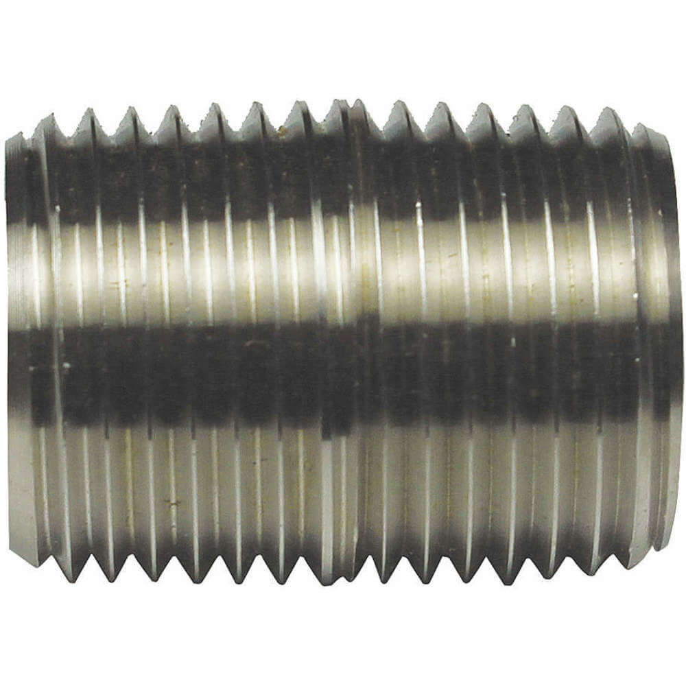 Rigid Nipple Thread 304 Stainless Steel 1-5/8 Inch Length