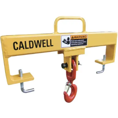 Forklift Beam Swivel Hook Capacity 4000 Lb.