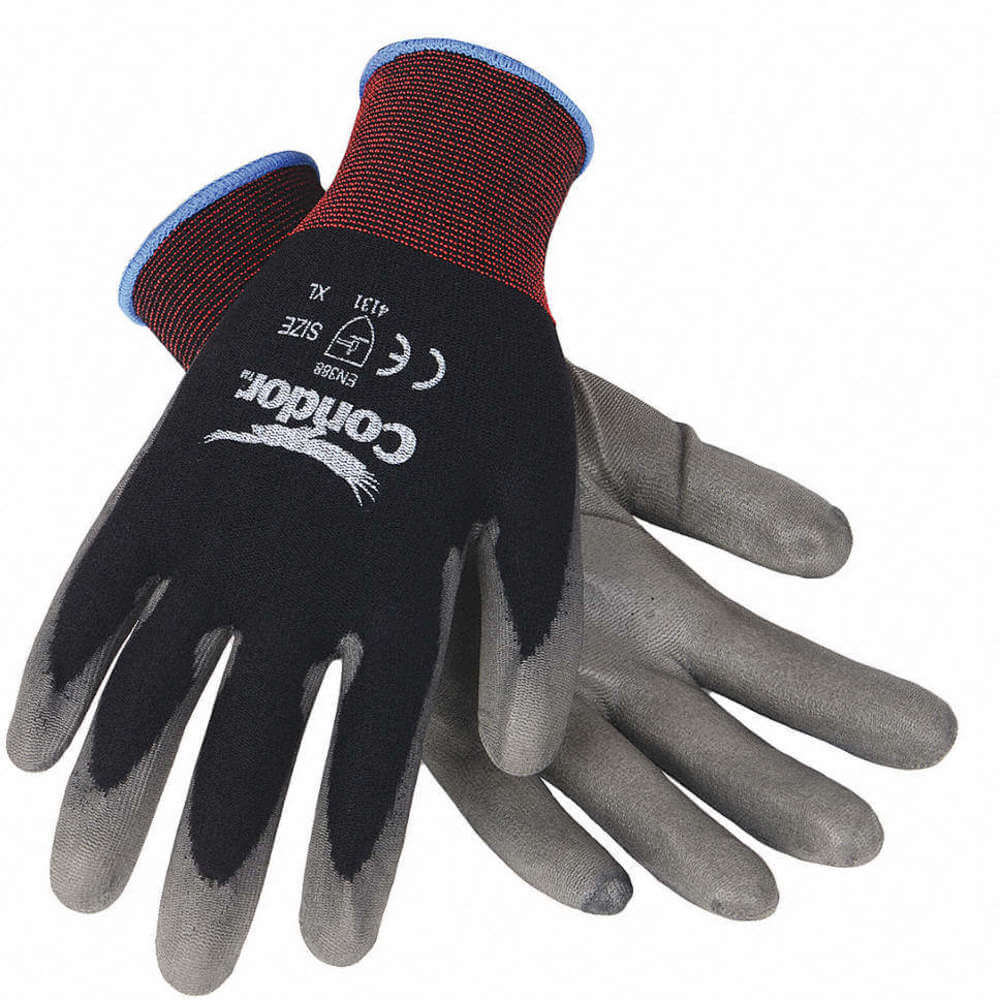 Coated Gloves M Grey/Black PR